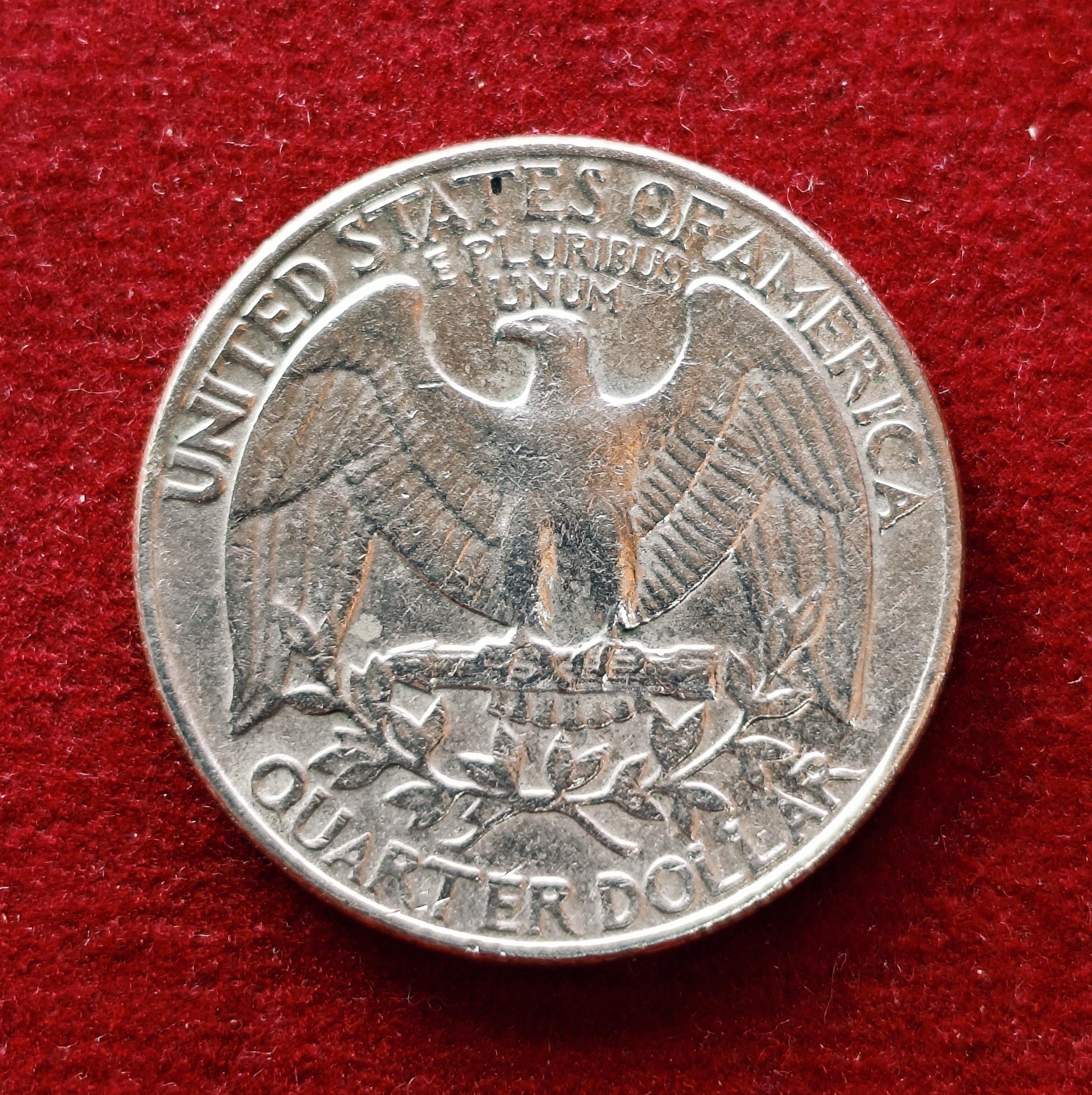 United States (USA) 1/4 Dollar Washington Quarter 1983 Coin