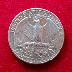 United States (USA) 1/4 Dollar Washington Quarter 1988 Coin