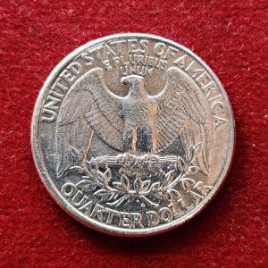 United States (USA) 1/4 Dollar Washington Quarter 1995 Coin