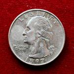 United States (USA) 1/4 Dollar Washington Quarter 1997 Coin