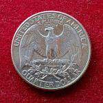 United States (USA) 1/4 Dollar Washington Quarter 1998 Coin