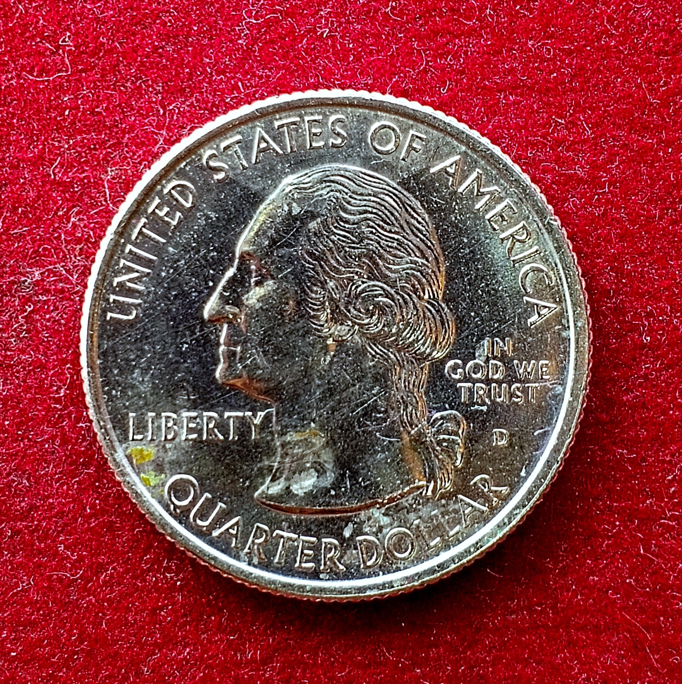 United States (USA) 1/4 Dollar Washington Quarter Connecticut 1999 Coin
