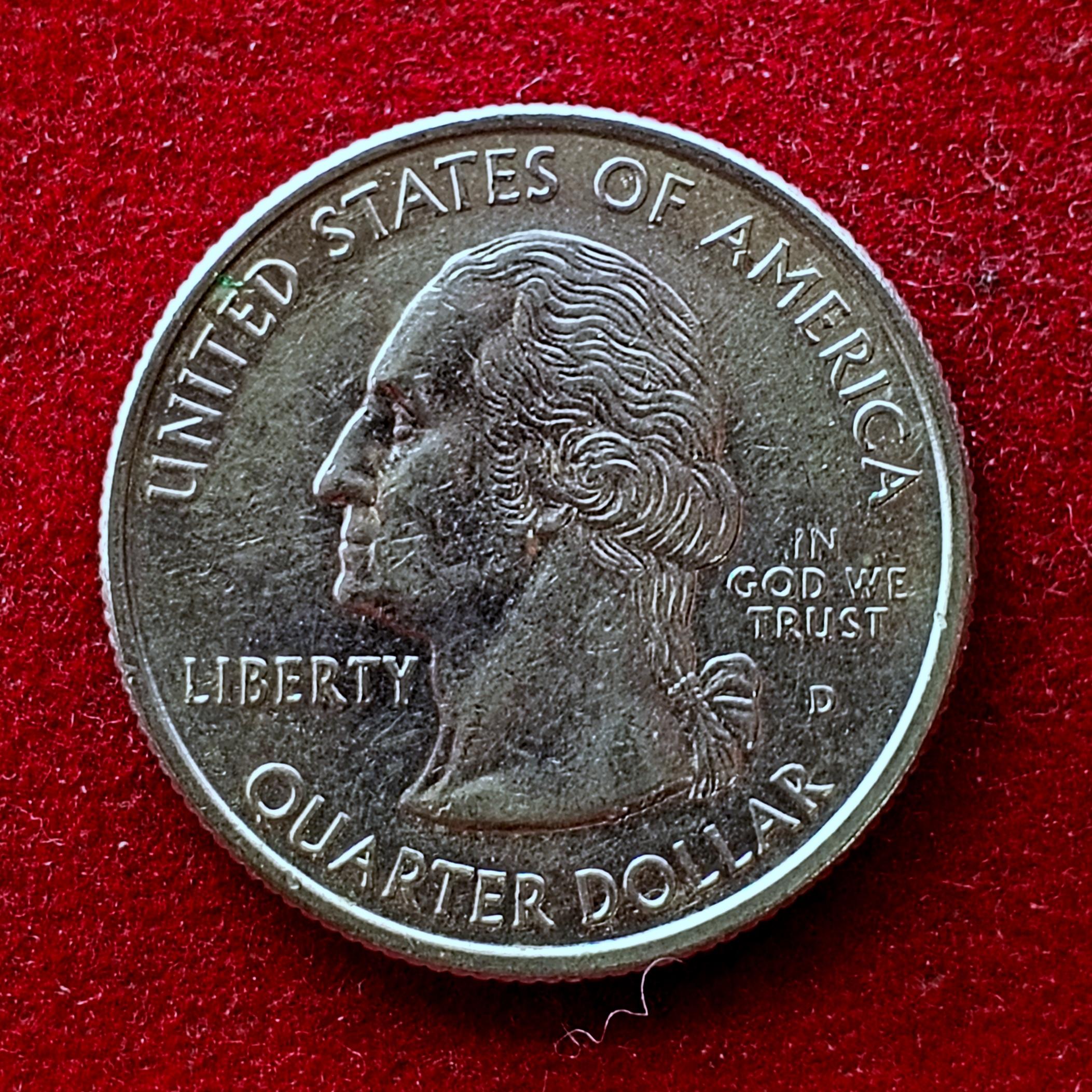 United States (USA) 1/4 Dollar Washington Quarter Connecticut 1999 Coin
