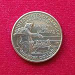 United States (USA) 1/4 Dollar "Washington Quarter" Crossing the Delaware 2021 Coin