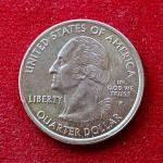 United States (USA) 1/4 Dollar ''Washington Quarter'' Idaho 2007 Coin (P - Mint of Philadelphia)