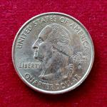 United States (USA) 1/4 Dollar Washington Quarter Massachusetts 2000 Coin  P (Mint of Philadelphia)