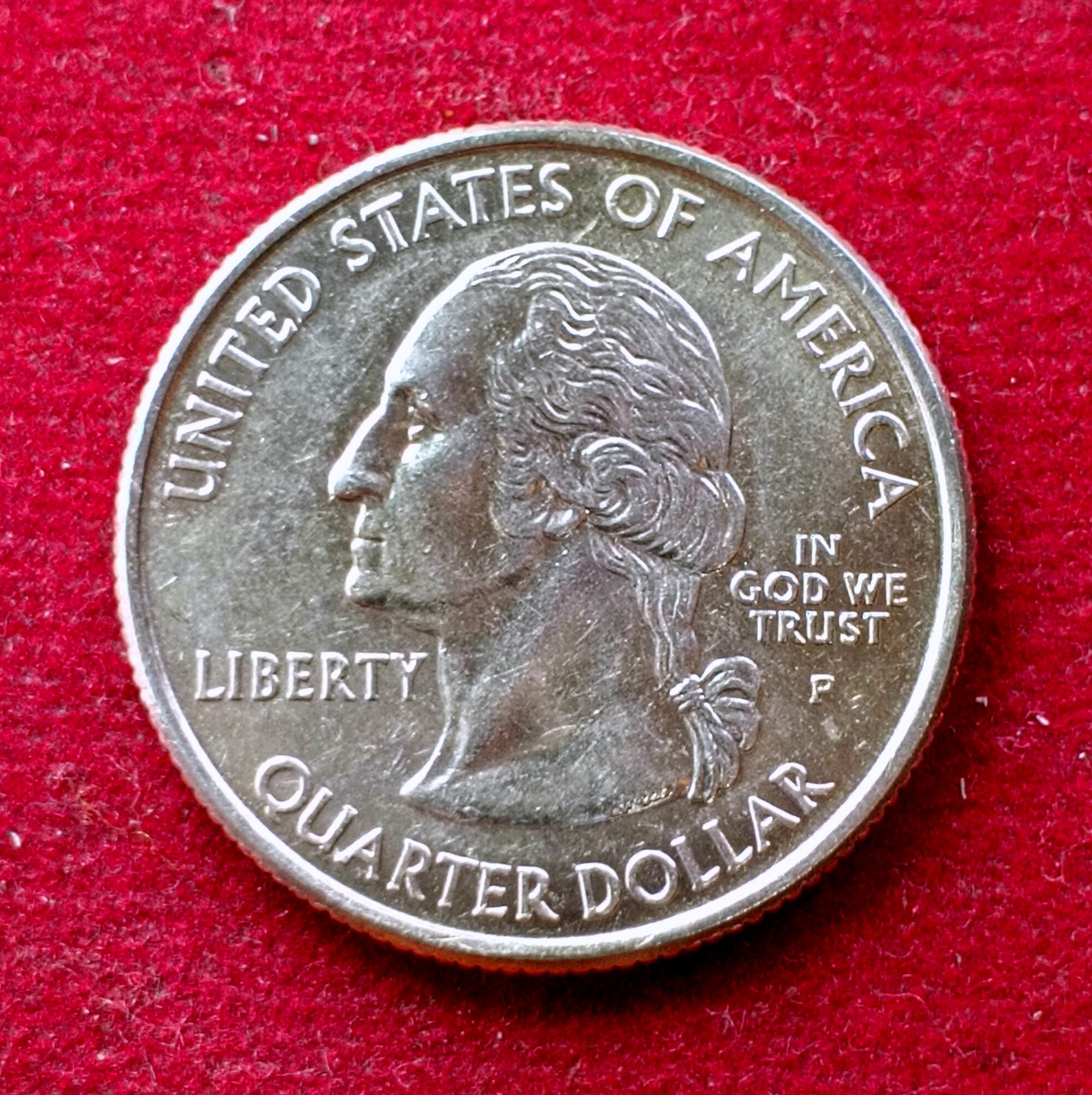 United States (USA) 1/4 Dollar Washington Quarter Minnesota 2005 Coin