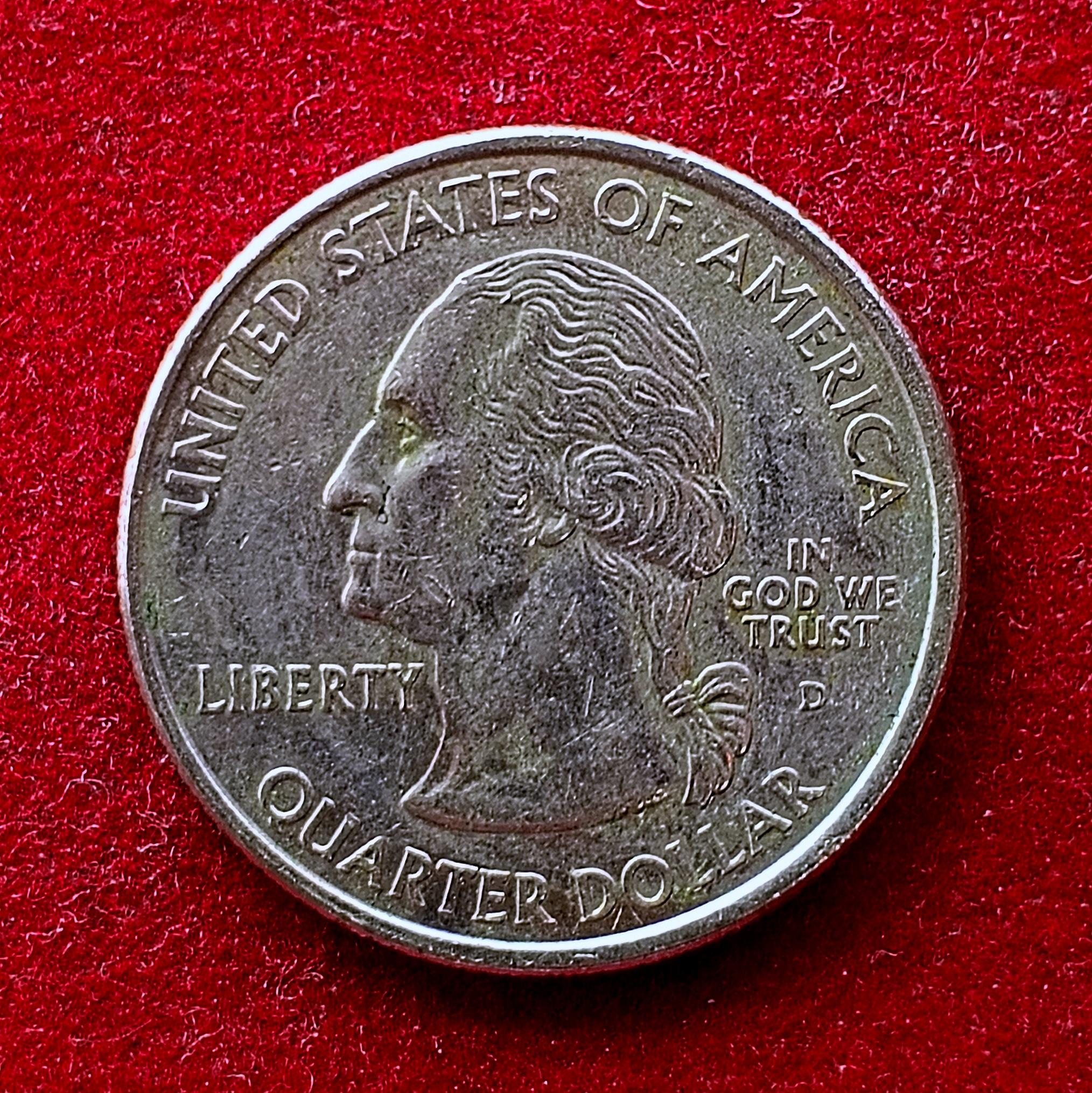 United States (USA) 1/4  Dollar “Washington Quarter” Missouri 2003 Coin