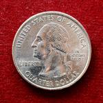 United States (USA) 1/4 Dollar Washington Quarter Montana 2007 Commemorative Coin