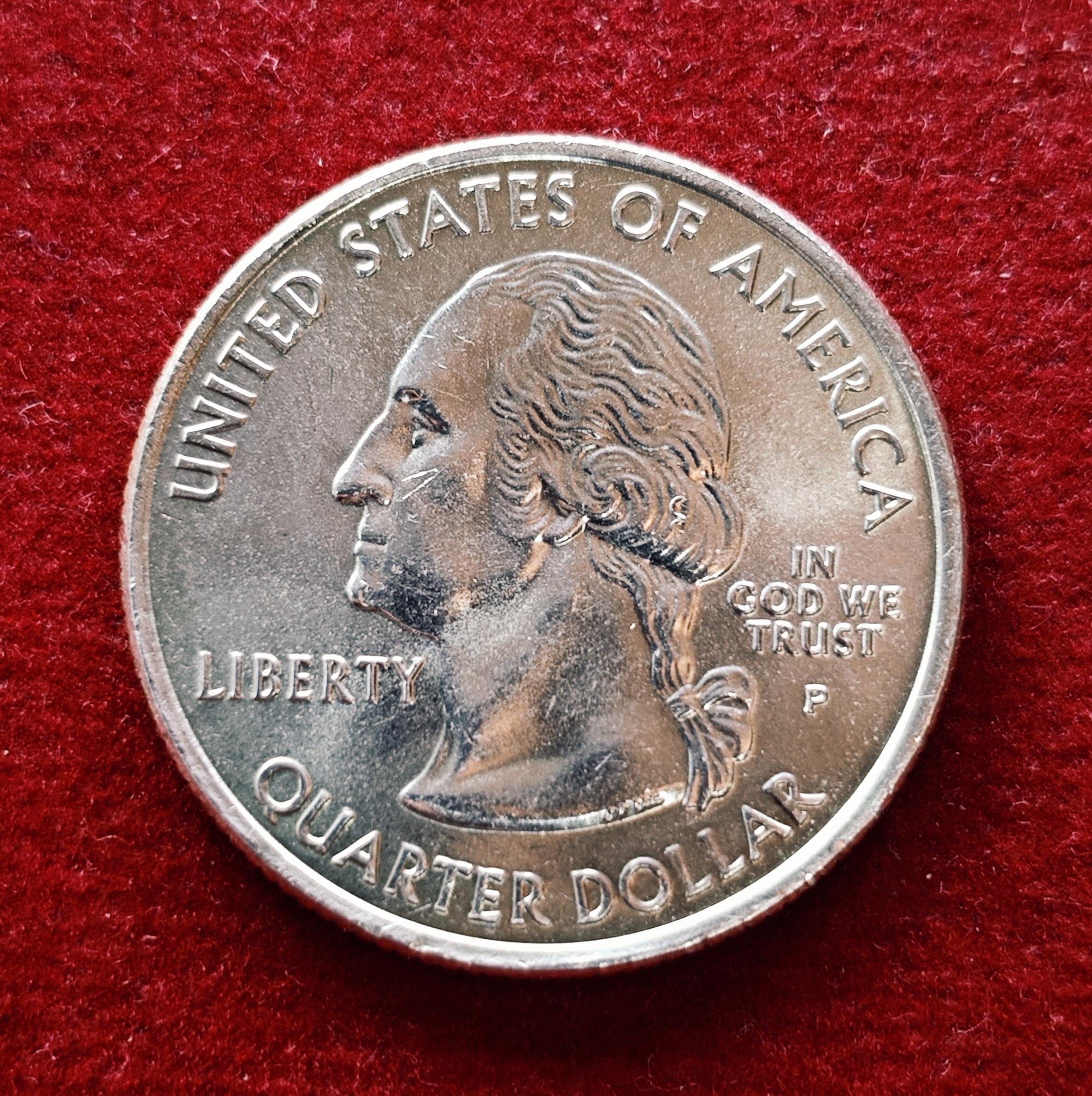 United States (USA) 1/4 Dollar "Washington Quarter" Nevada 2006 Coin