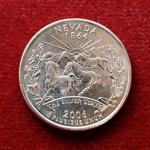 United States (USA) 1/4 Dollar "Washington Quarter" Nevada 2006 Coin