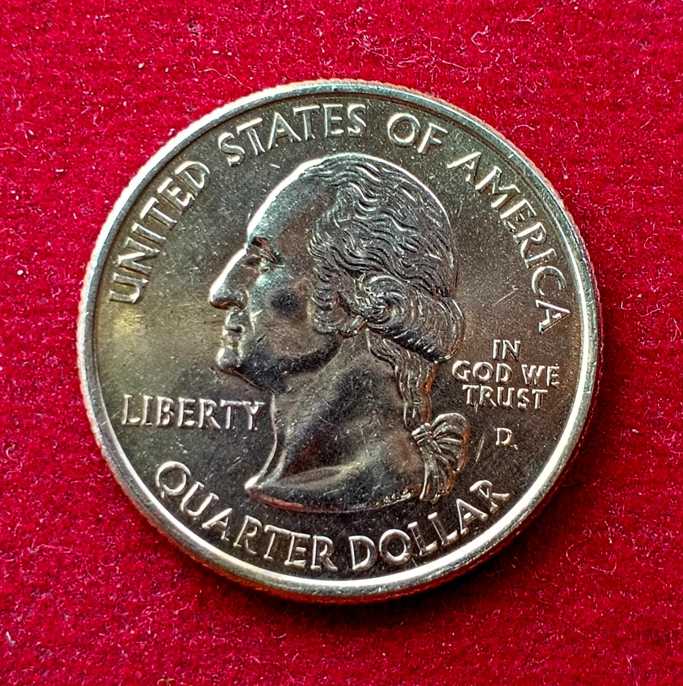 United States (USA) 1/4 Dollar "Washington Quarter" Nevada 2006 Coin (D - Mint of Denver)