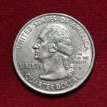 United States (USA) 1/4 Dollar Washington Quarter New Hampshire 2000 Coin