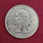 United States (USA) 1/4 Dollar Washington Quarter New Hampshire 2000 Coin