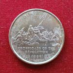 United States (USA) 1/4  Dollar Washington Quarter New Jersey 1999 Coin P (Mint of Philadelphia)