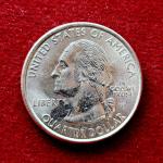 United States (USA) 1/4  Dollar Washington Quarter New Jersey 1999 Coin P (Mint of Philadelphia)