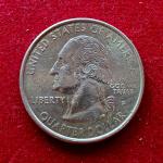 United States (USA) 1/4  Dollar Washington Quarter New Jersey 1999 Coin P (Mint of Philadelphia)