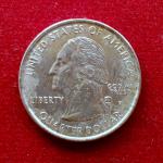 United States (USA) 1/4  Dollar Washington Quarter New Jersey 1999 Coin P (Mint of Philadelphia)