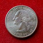 United States (USA) 1/4 Dollar Washington Quarter Ohio 2002 Coin (P - Mint of Philadelphia)