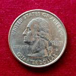 United States (USA) 1/4 Dollar "Washington Quarter" Pennsylvania 1999 Coin D (Mint of Denver)