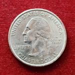 United States (USA) 1/4 Dollar Washington Quarter Rhode Island 2001 Coin (P - Mint of Philadelphia)