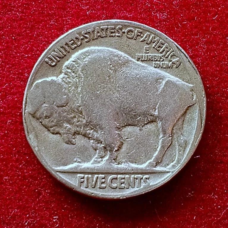 United States (USA) 5 Cents "Buffalo Nickel" 1936 Coin