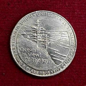 United States (USA) 5 Cents Jefferson Nicke Ocean View 2005 Commemorative Coin