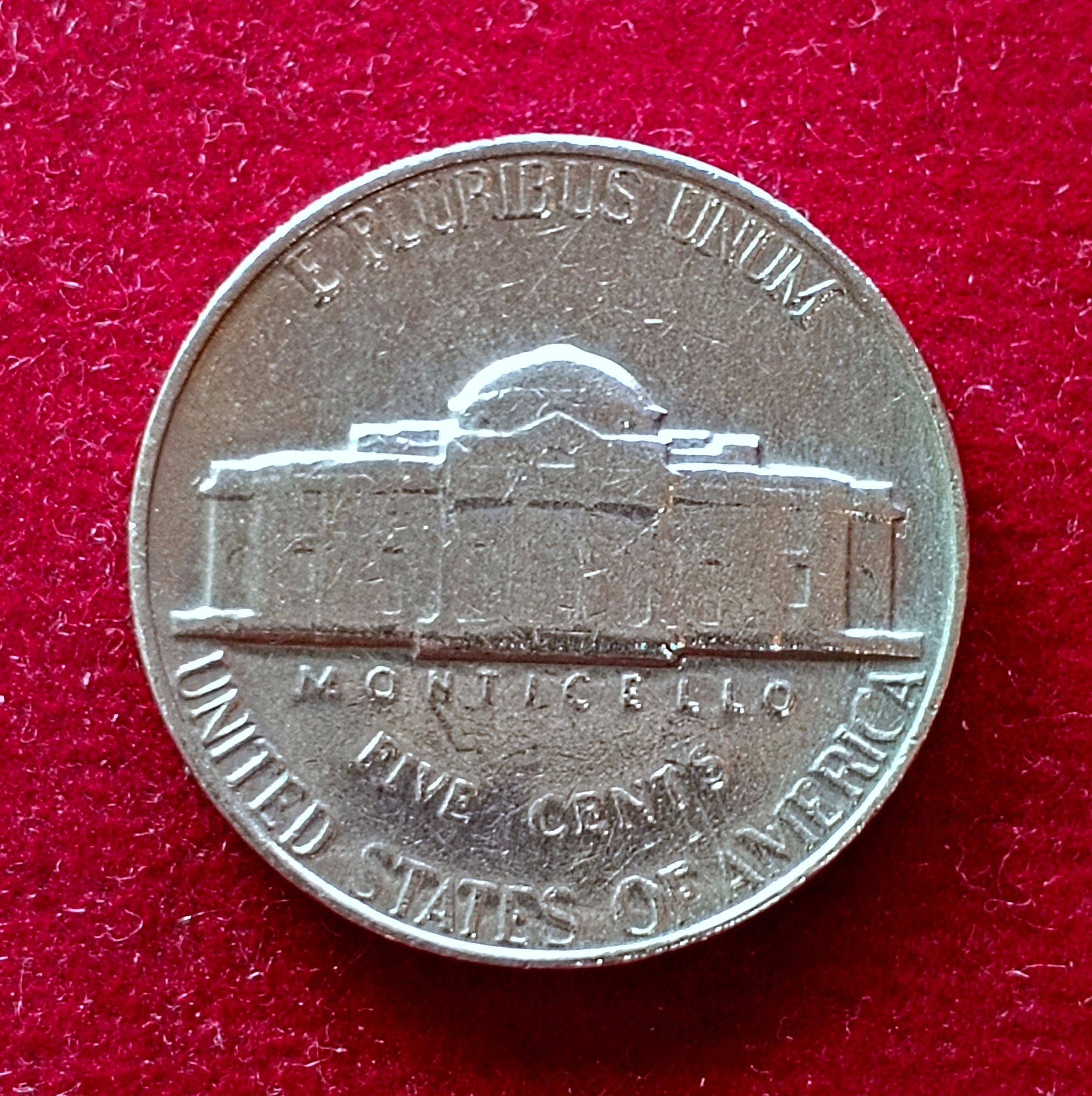 United States (USA) 5 Cents Jefferson Nickel 1964 Coin