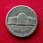 United States (USA) 5 Cents Jefferson Nickel 1974 Coin