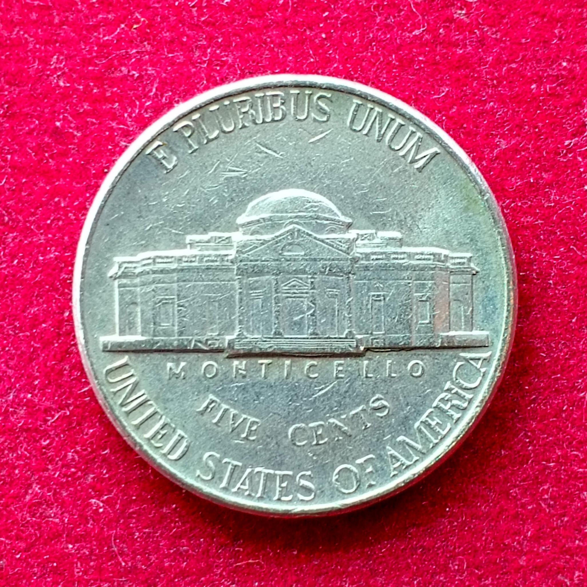 United States (USA) 5 Cents Jefferson Nickel 1994 Coin