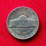 United States (USA) 5 Cents Jefferson Nickel 1995 Coin