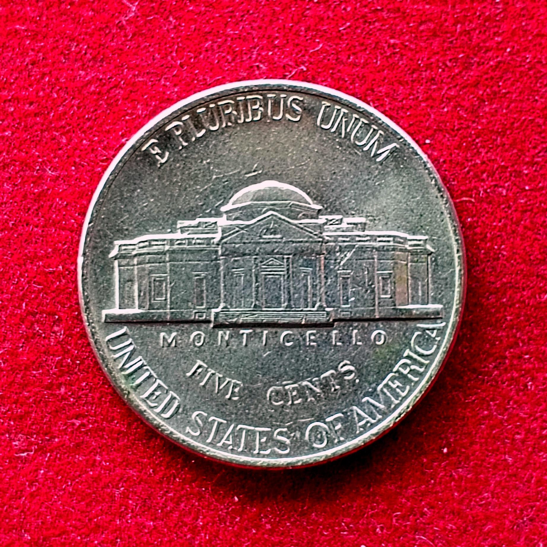 United States (USA) 5 Cents Jefferson Nickel 1995 Coin