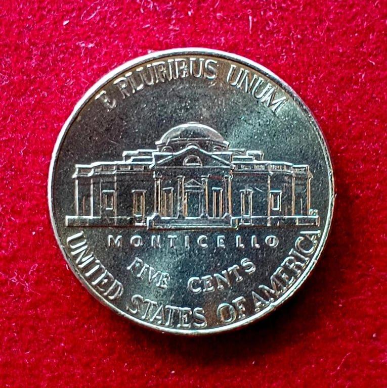 United States (USA) 5 Cents "Jefferson Nickel"  Return to Monticello 2012 Coin
