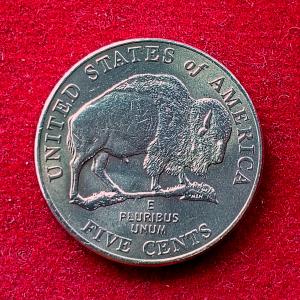 United States (USA) 5 Cents "Jefferson Nickel" Westward Journey, Bison 2005 Coin