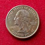 United States (USA) ¼ Dollar "Washington Quarter" Alaska 2008 Coin  (D - Mint of Denver)