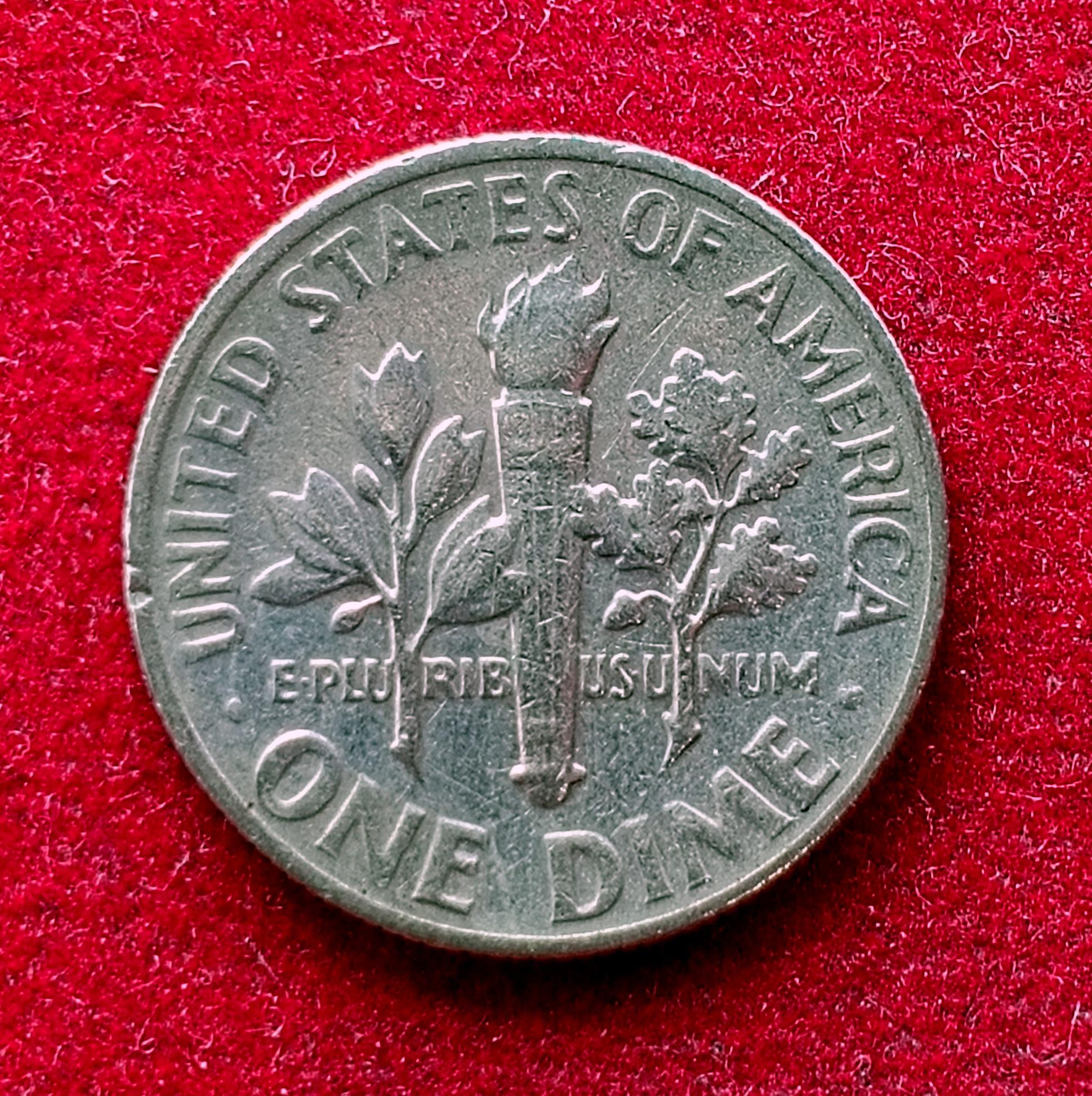 United States(USA) 1 Dime Roosevelt Dime 1965 Coin