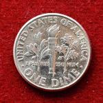 United States(USA) 1 Dime Roosevelt Dime 2002 Coin