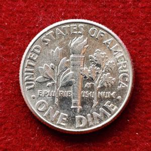 United States(USA) 1 Dime Roosevelt Dime 2002 Coin