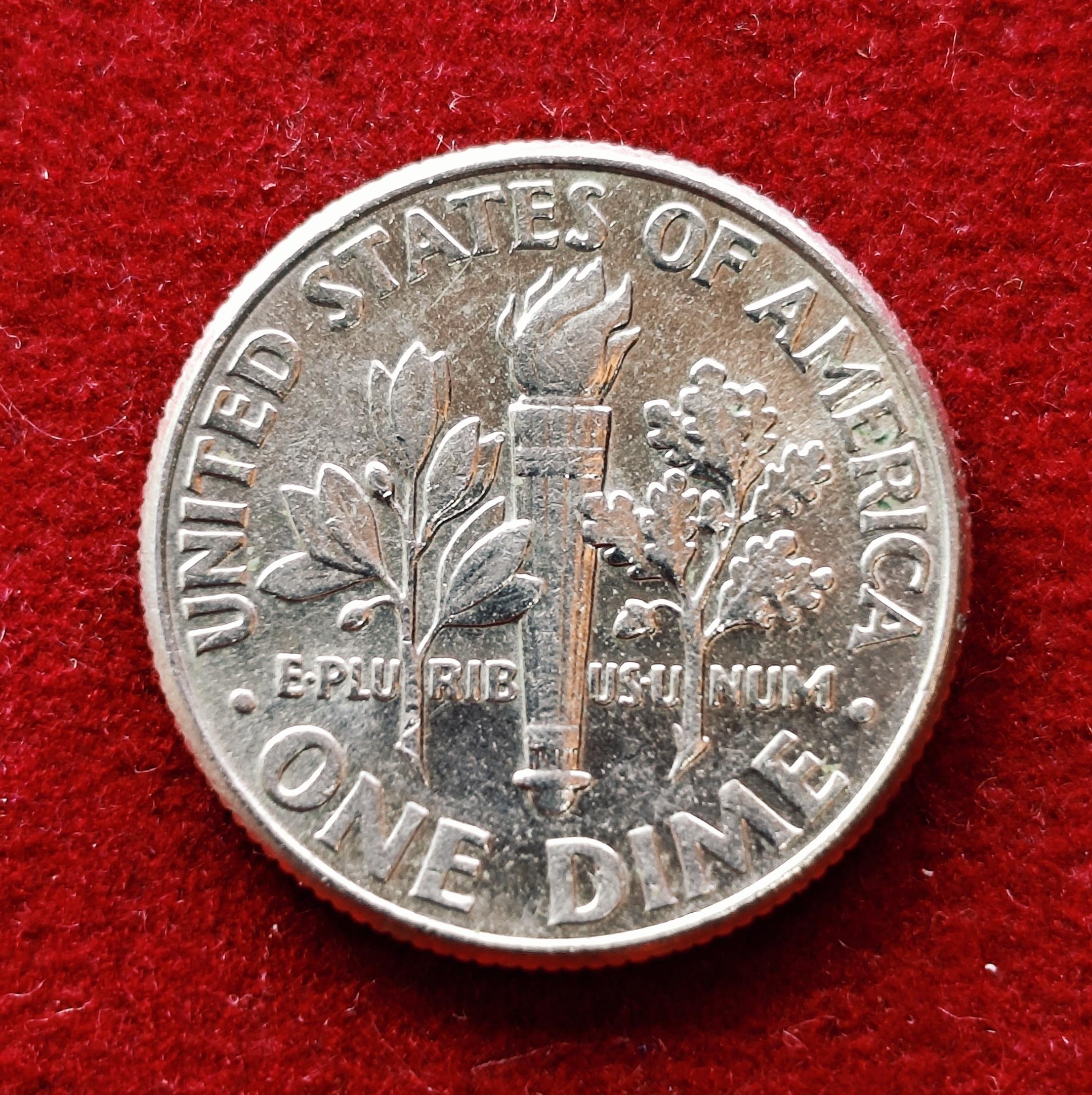 United States(USA) 1 Dime Roosevelt Dime 2002 Coin