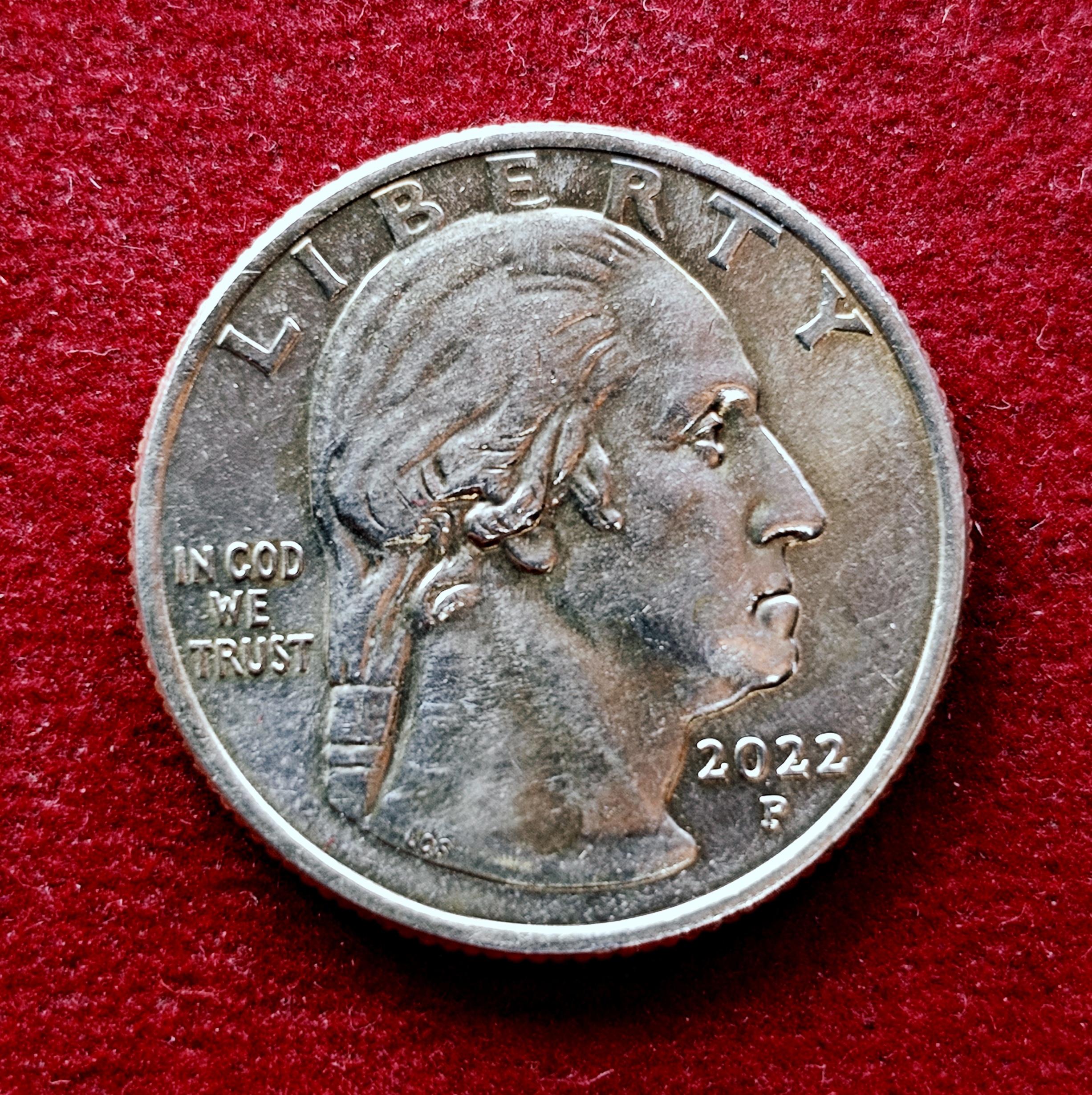 United States(USA) 1/4 Dollar "Washington Quarter" Dr. Sally Ride Commemorative 2022 Coin