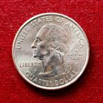 USA 1/4 Dollar "Washington Quarter" North Carolina 2001 Coin