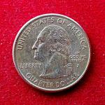 USA 1/4 Dollar "Washington Quarter" North Carolina 2001 Coin  P (Mint of Philadelphia)
