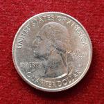 USA ( United States) 1/4  Dollar "Washington Quarter" Blue Ridge Parkway, North Carolina 2015 Coin
