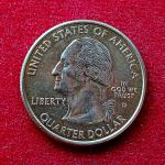 USA ( United States) 1/4 Dollar "Washington Quarter California 2005 Coin