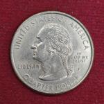 USA ( United States) 1/4  Dollar "Washington Quarter"  Delaware 1999 Coin