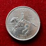 USA ( United States) 1/4  Dollar "Washington Quarter"  Delaware 1999 Coin (D - Mint of Denver)