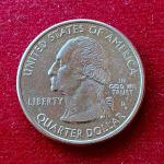 USA ( United States) 1/4  Dollar "Washington Quarter" Georgia 1999 Coin