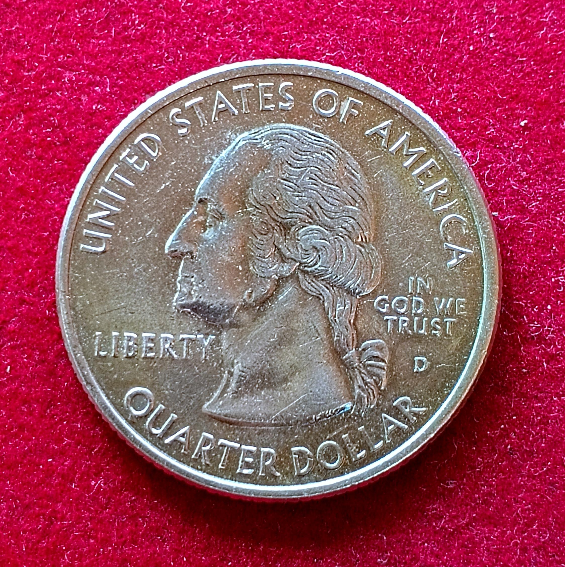 USA ( United States) 1/4  Dollar "Washington Quarter"  Georgia 1999 Coin D (Mint of Denver)