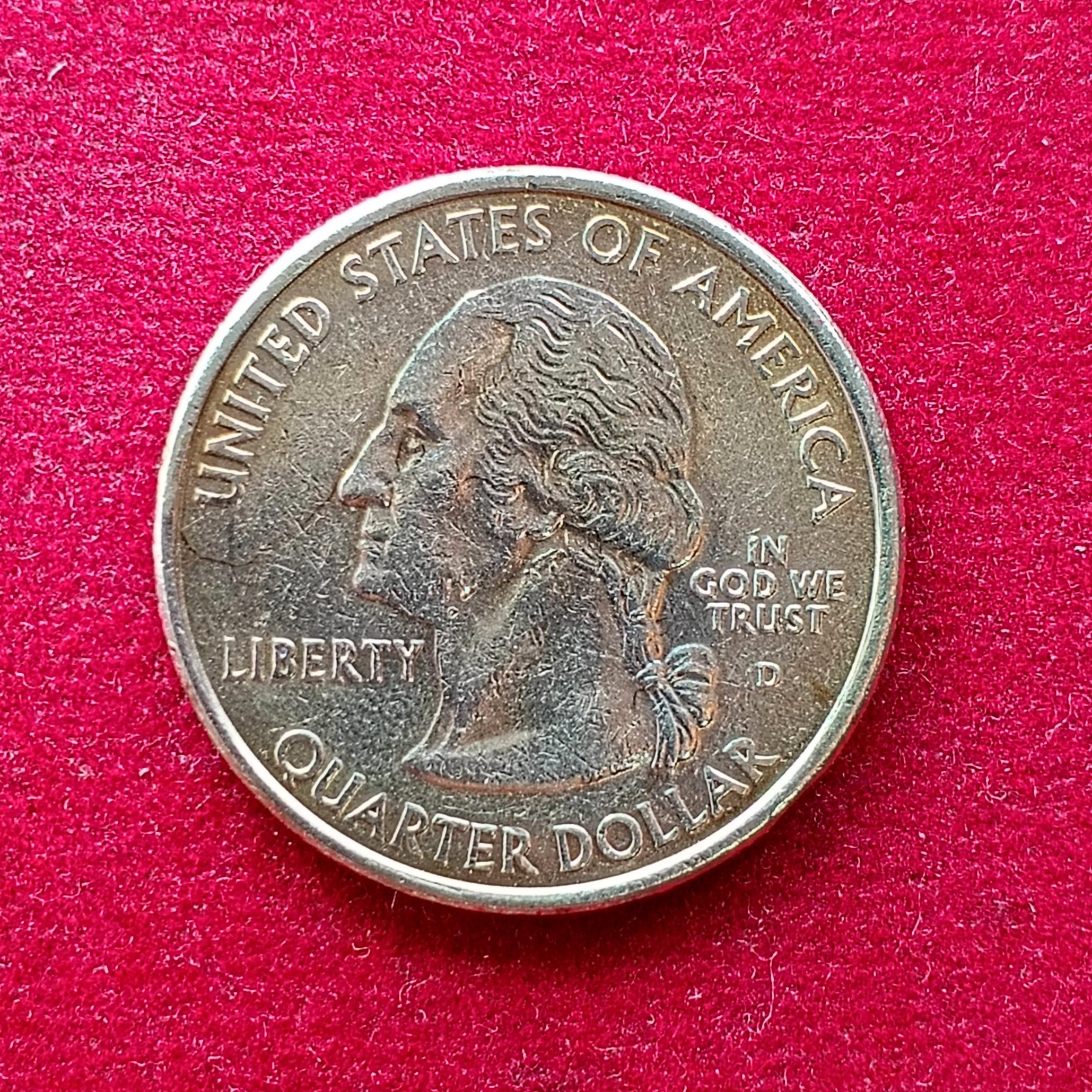 USA ( United States) 1/4  Dollar "Washington Quarter"  Georgia 1999 Coin D (Mint of Denver)