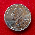 USA ( United States) 1/4 Dollar “Washington Quarter” Iowa 2004 Coin